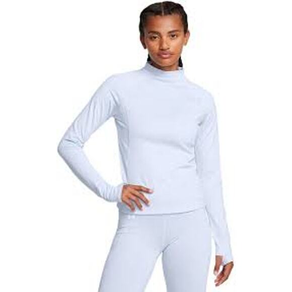 NWT Under Armour Women's Motion Cold Weather Mock in White size Large - Picture 1 of 7